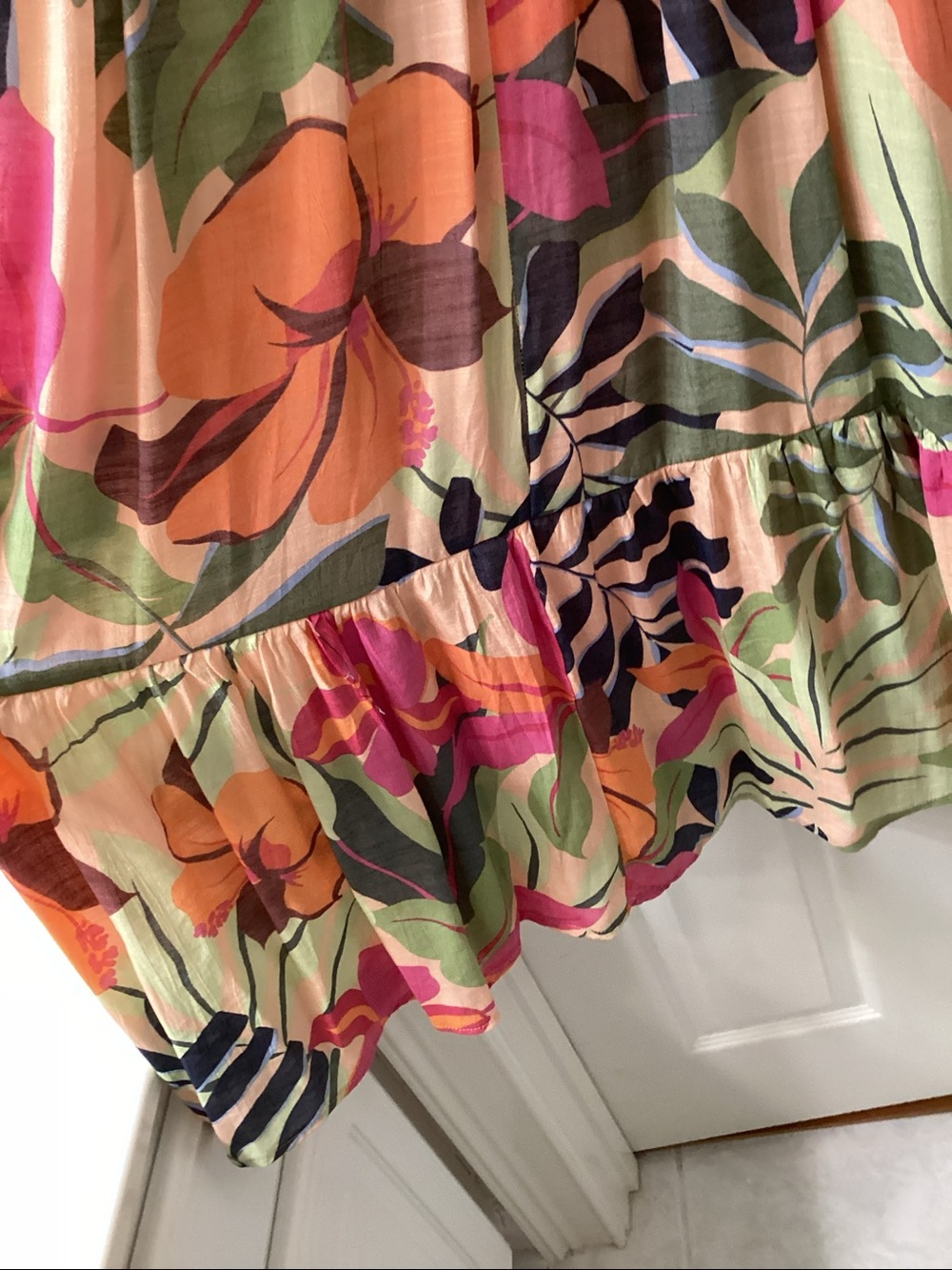 Sharagano floral dress size PS - Picture 8 of 10
